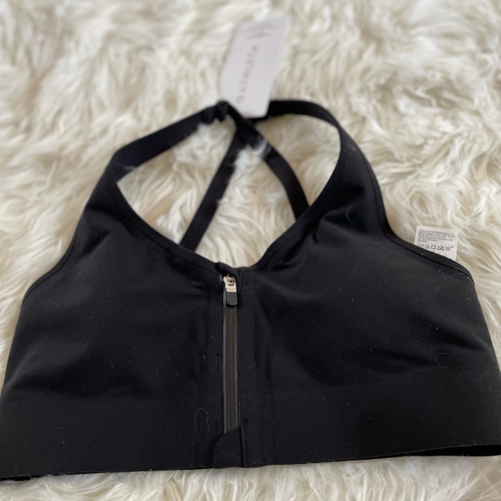 ATHLETA EMPOWER II DAILY SPORTS BRA A-C IN BLACK NWT - Picture 5 of 7